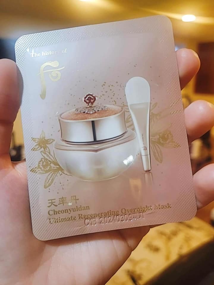 Set 30 gói Mặt nạ ngủ tái sinh da Cheonyuldan Ultimate Regenerating Overnight Mask-The History of Whoo — ảnh chính