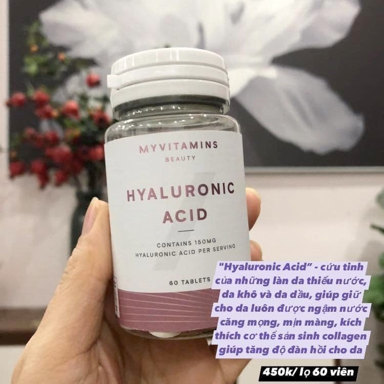 Viên cấp nước Hyaluronic Acid My Vitamins 60 viên — ảnh chính
