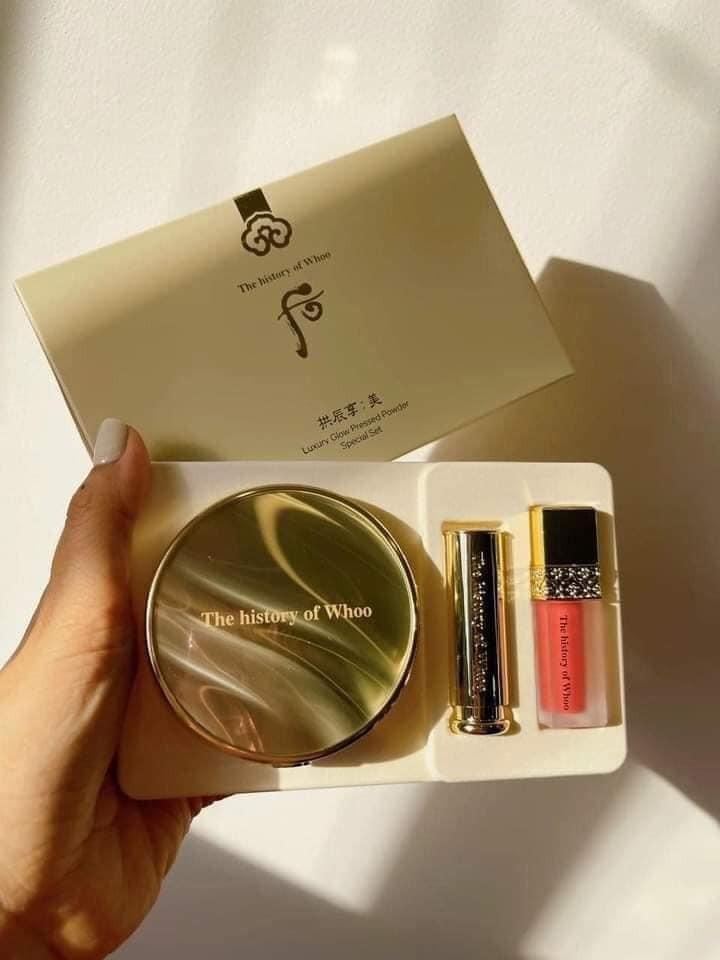 Phấn phủ The History of Whoo Luxury Glow Press Powder Special Set — ảnh chính