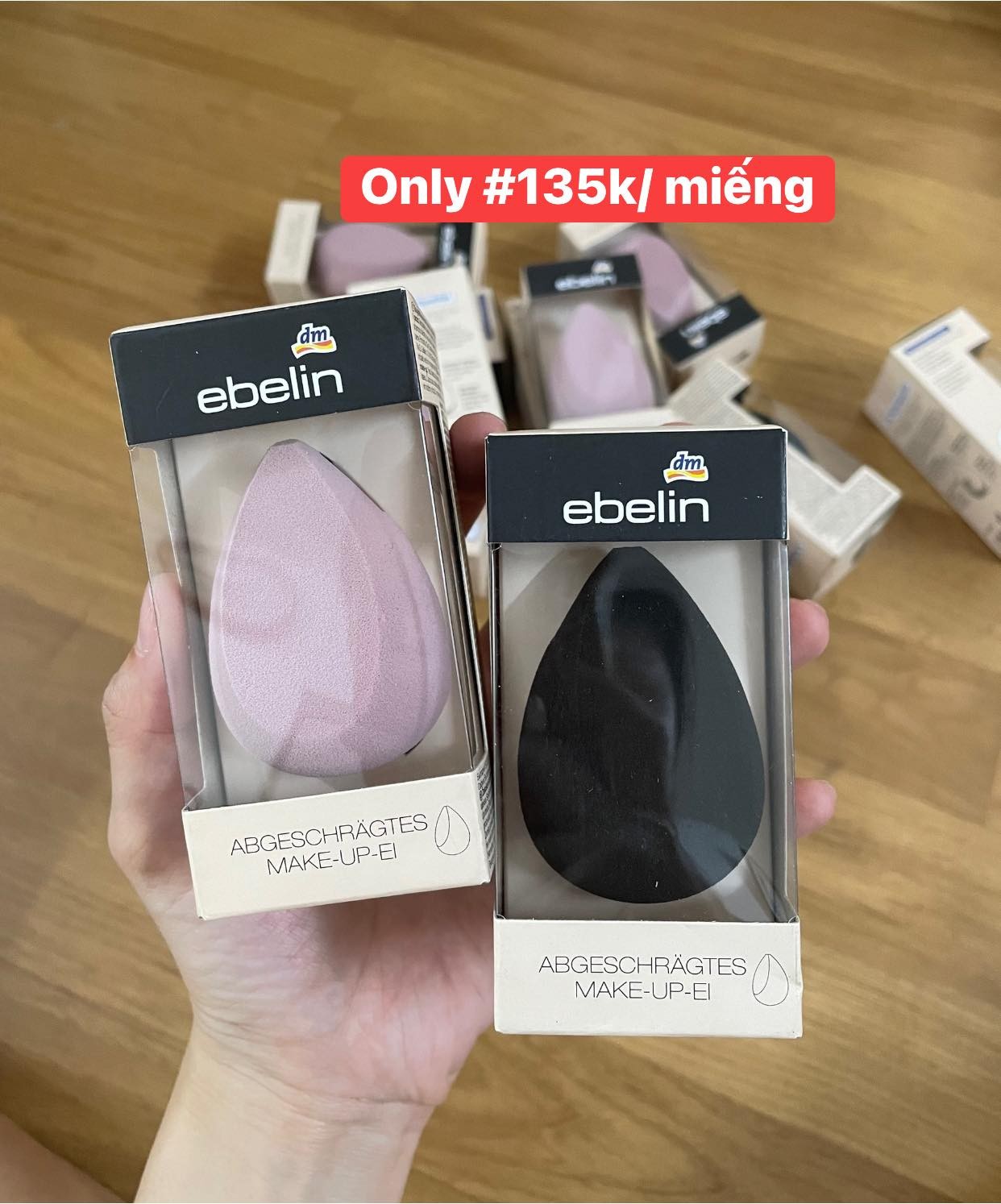 Mút tán nền Ebelin