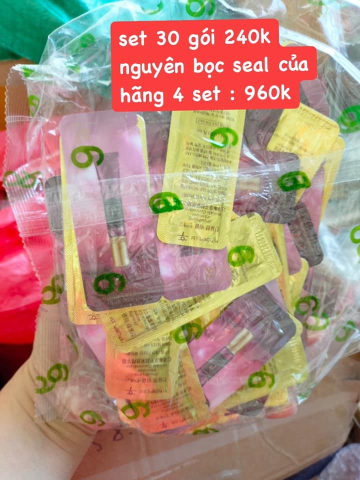 Kem dưỡng mắt Whoo Intensive Wrinkle Concentrate (đỏ) set 30 gói — ảnh chính