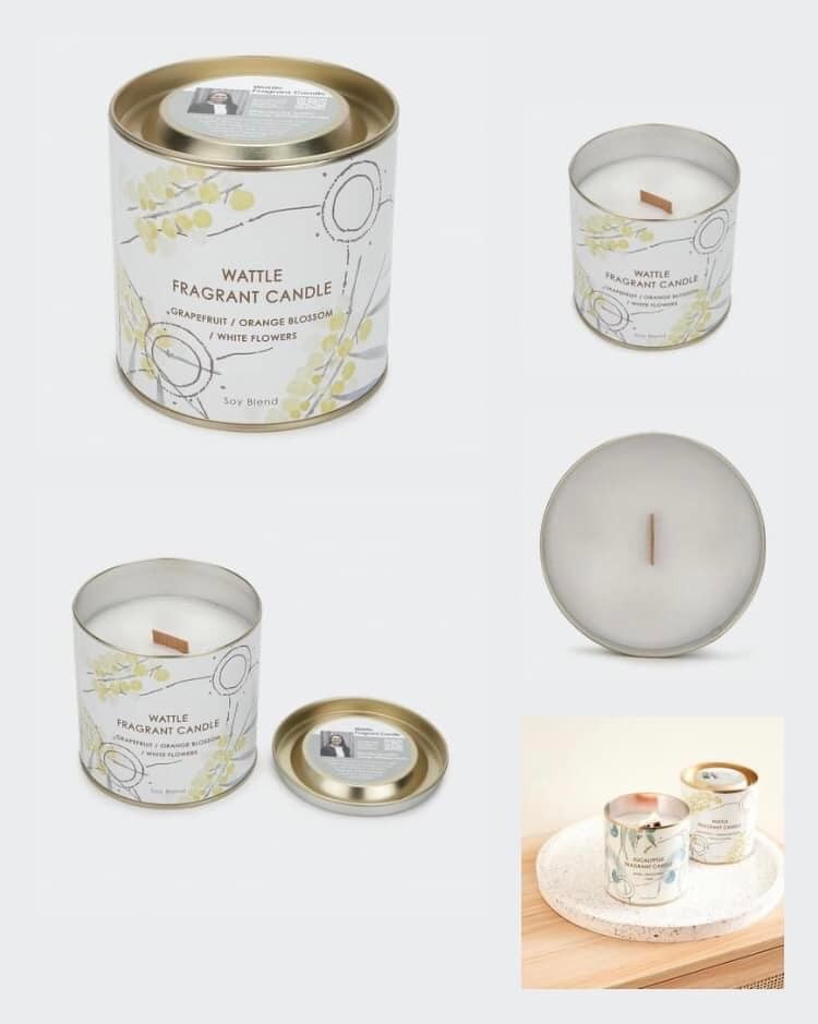 Nến thơm Wattle Soy Blend Fragrant Candle, Úc — ảnh chính