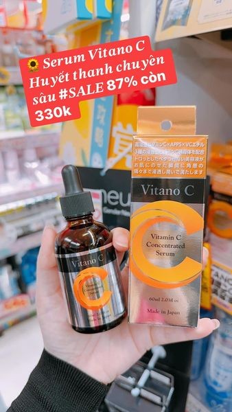 Serum C huyết thanh Vitano C 60ml — ảnh chính