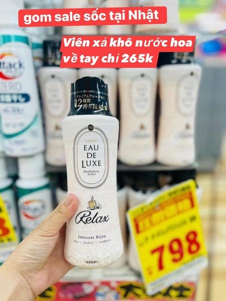 Viên xả khô Eau De Luxe — ảnh chính