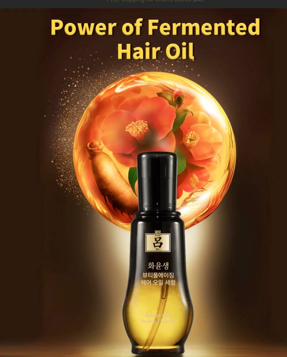 Dầu dưỡng tóc nhân sâm Ryo Hair Total Oil Serum 100ml  — ảnh chính