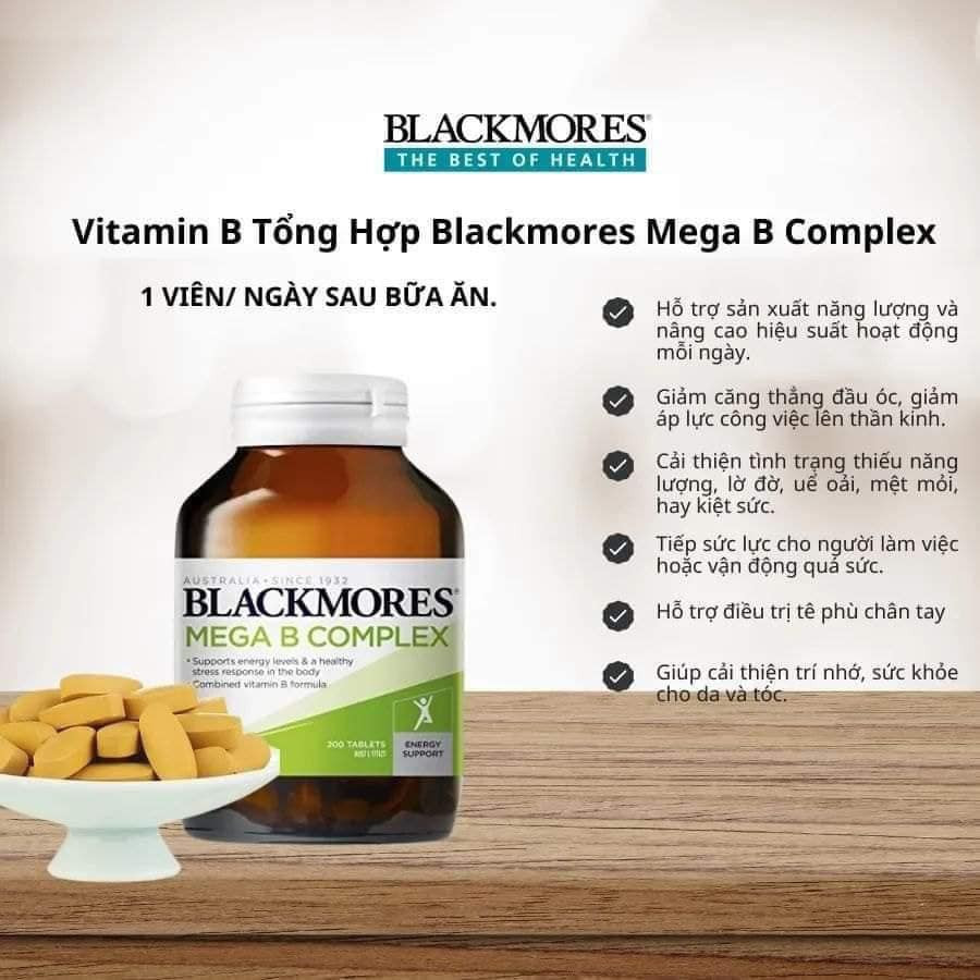 Viên Vitamin B tổng hợp Blackmores — ảnh chính