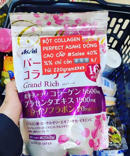 Bột collagen Asahi