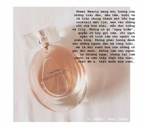 Nước hoa Calvin Klien Sheer Beauty — ảnh chính