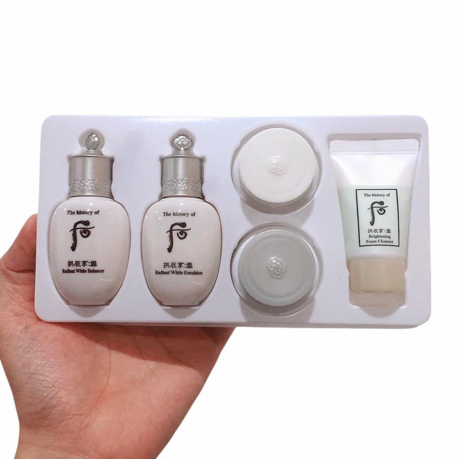 Set dưỡng trắng trị nám Whoo Gongjinhyang Seol Radiant White 5 món — ảnh chính
