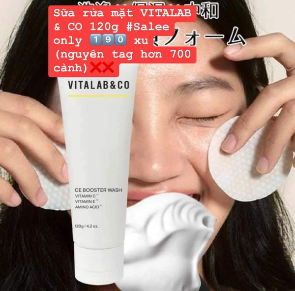 Sữa rửa mặt Vitalab 120g — ảnh chính