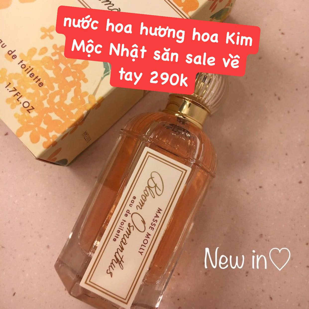 Nước hoa hương kim mộc Massa Molly Bloom Osmanthus 50ml — ảnh chính