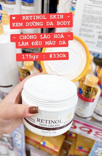 Kem dưỡng body Retinol Skin Cream 175gr — ảnh chính