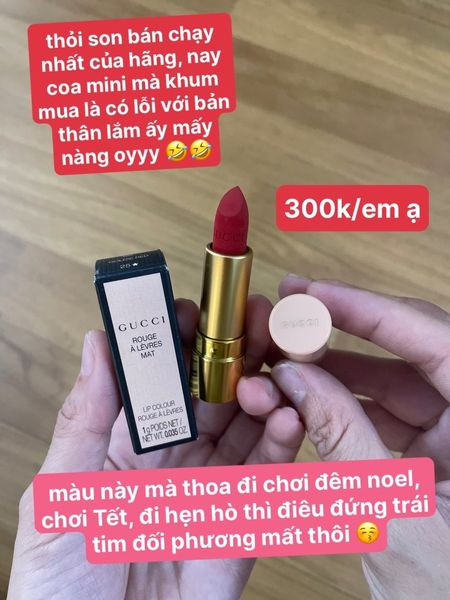Son Gucci mini màu 25 — ảnh chính
