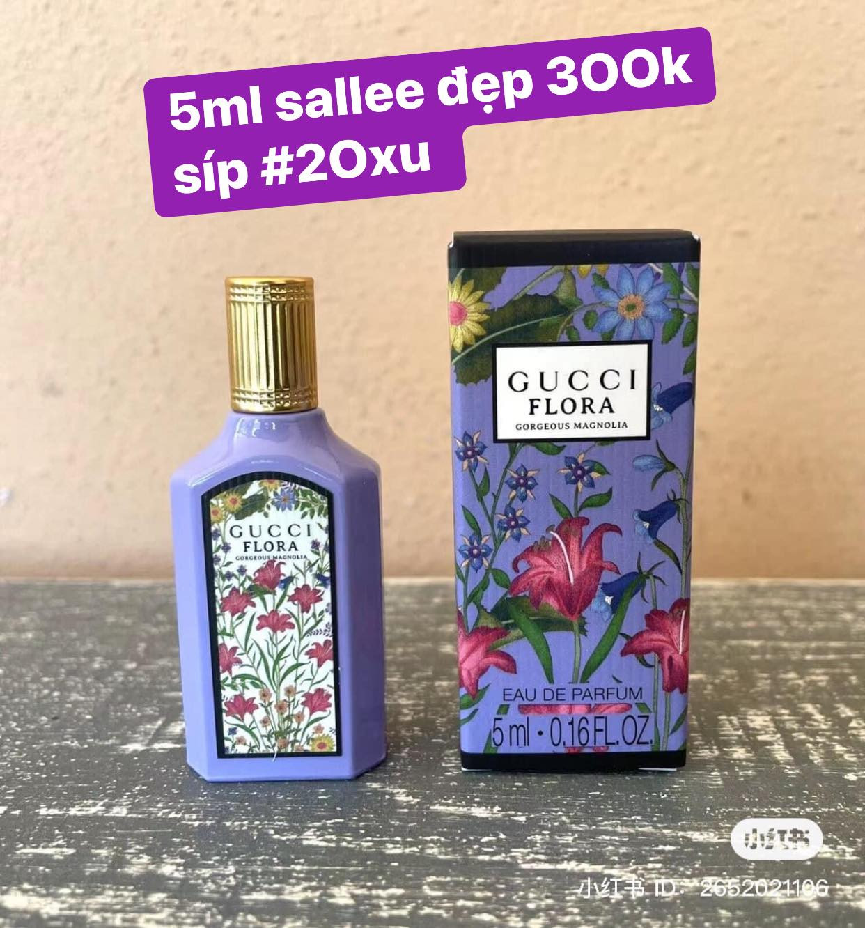 Nước hoa Gucci Flora Gorgeous Magnolia — ảnh chính