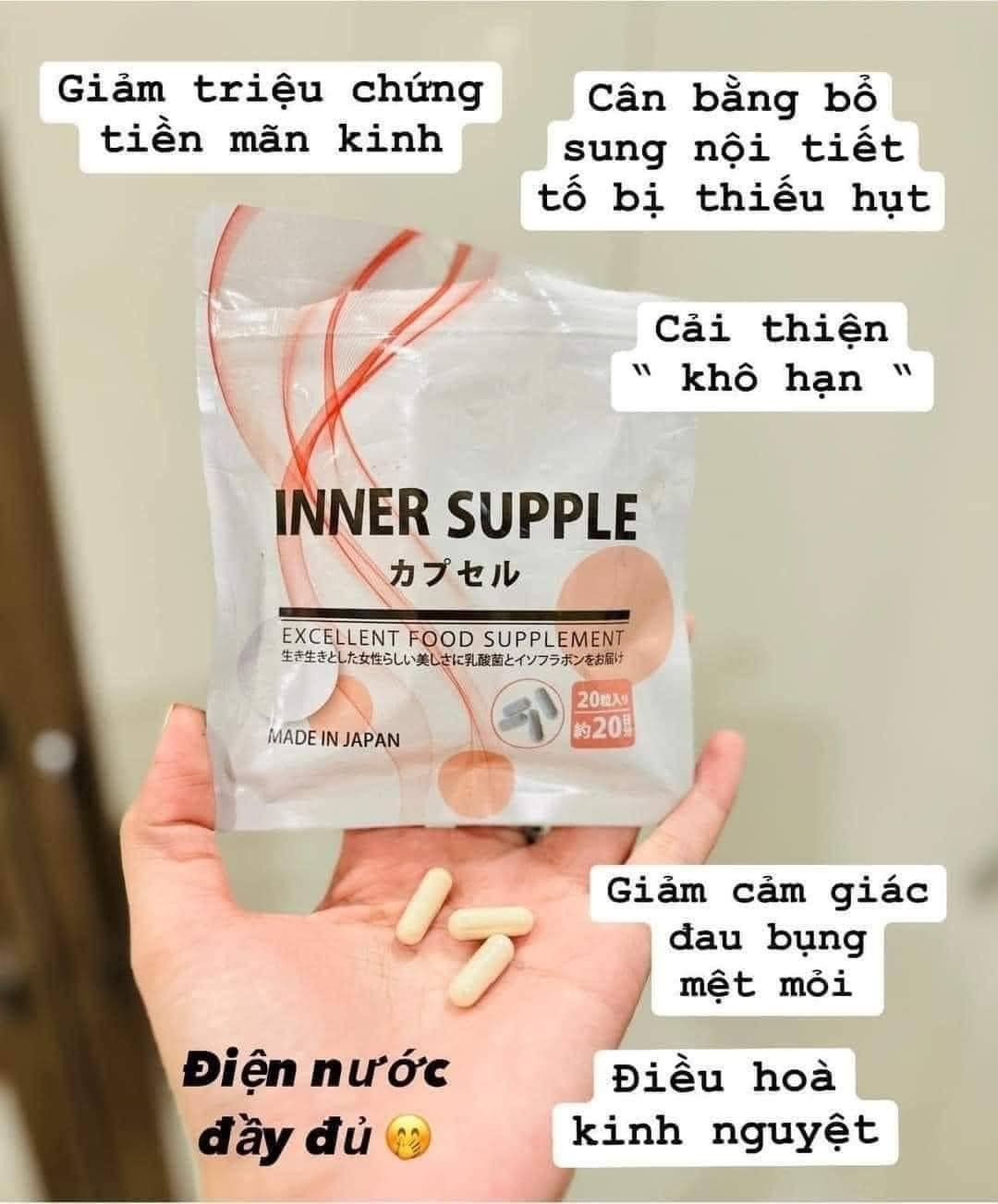 Viên uống cân bằng nội tiết tố Inner Supple 20 ngày — ảnh chính