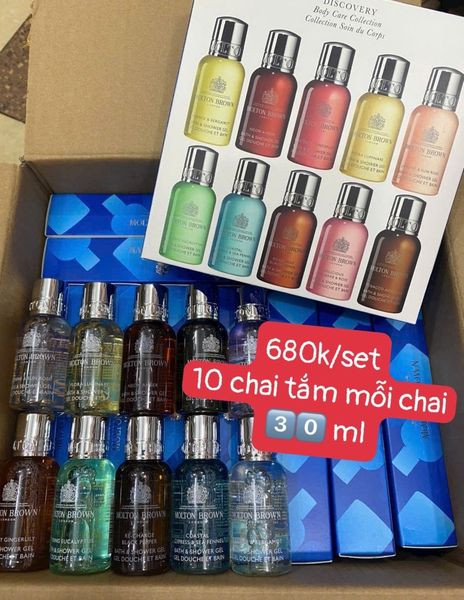 Set sữa tắm Molton Brown 10 chai — ảnh chính