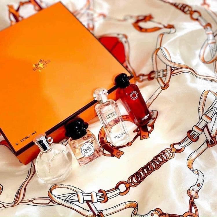 Set nước hoa mini Hermes 4 chai — ảnh chính