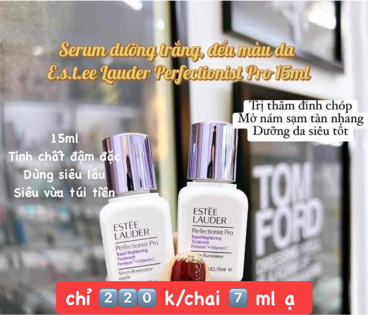 Tinh chất dưỡng trắng,đều màu da Estee Lauder Perfectionist Pro Vitamin C — ảnh chính