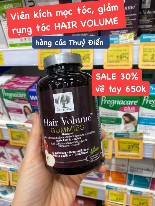 LAT-Viên uống Hair Volume Gummies 60 viên — ảnh chính