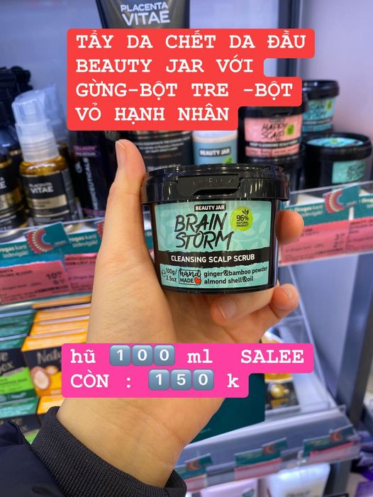 LAT-Tẩy da chết da đầu Beauty Jar 100ml — ảnh chính