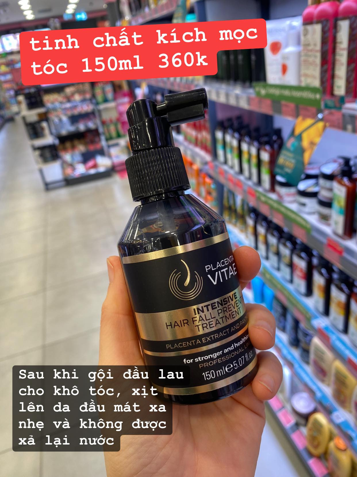 LAT-Tinh chất mọc tóc Placenta Vitae 150ml — ảnh chính