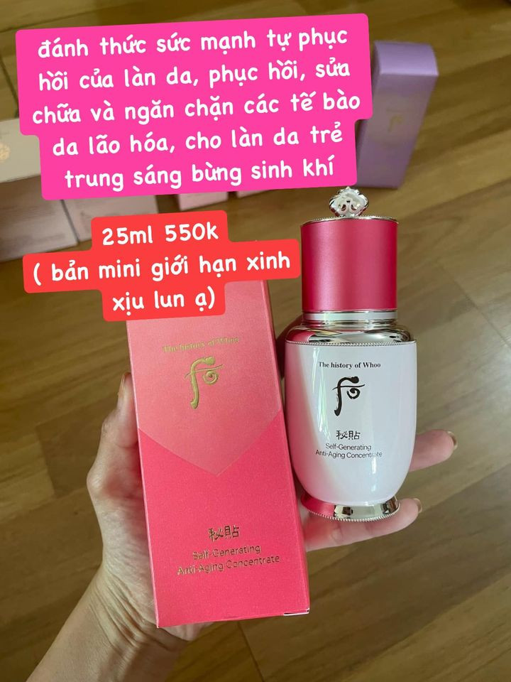 Serum Whoo Bichup Self Generating Concentrate bản giới hạn 25ml — ảnh chính