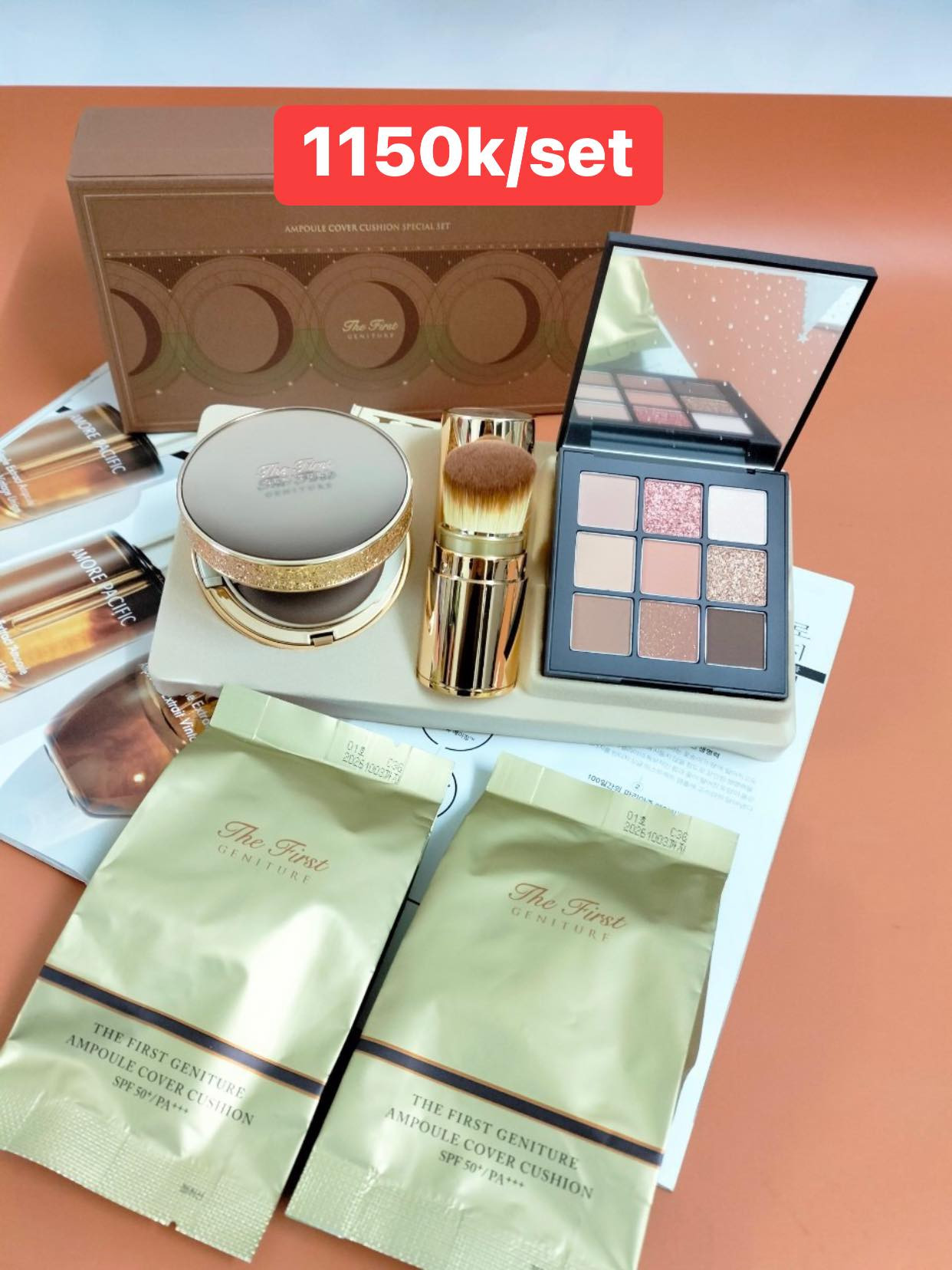 Giftset phấn nước cao cấp Ohui The First Cushion