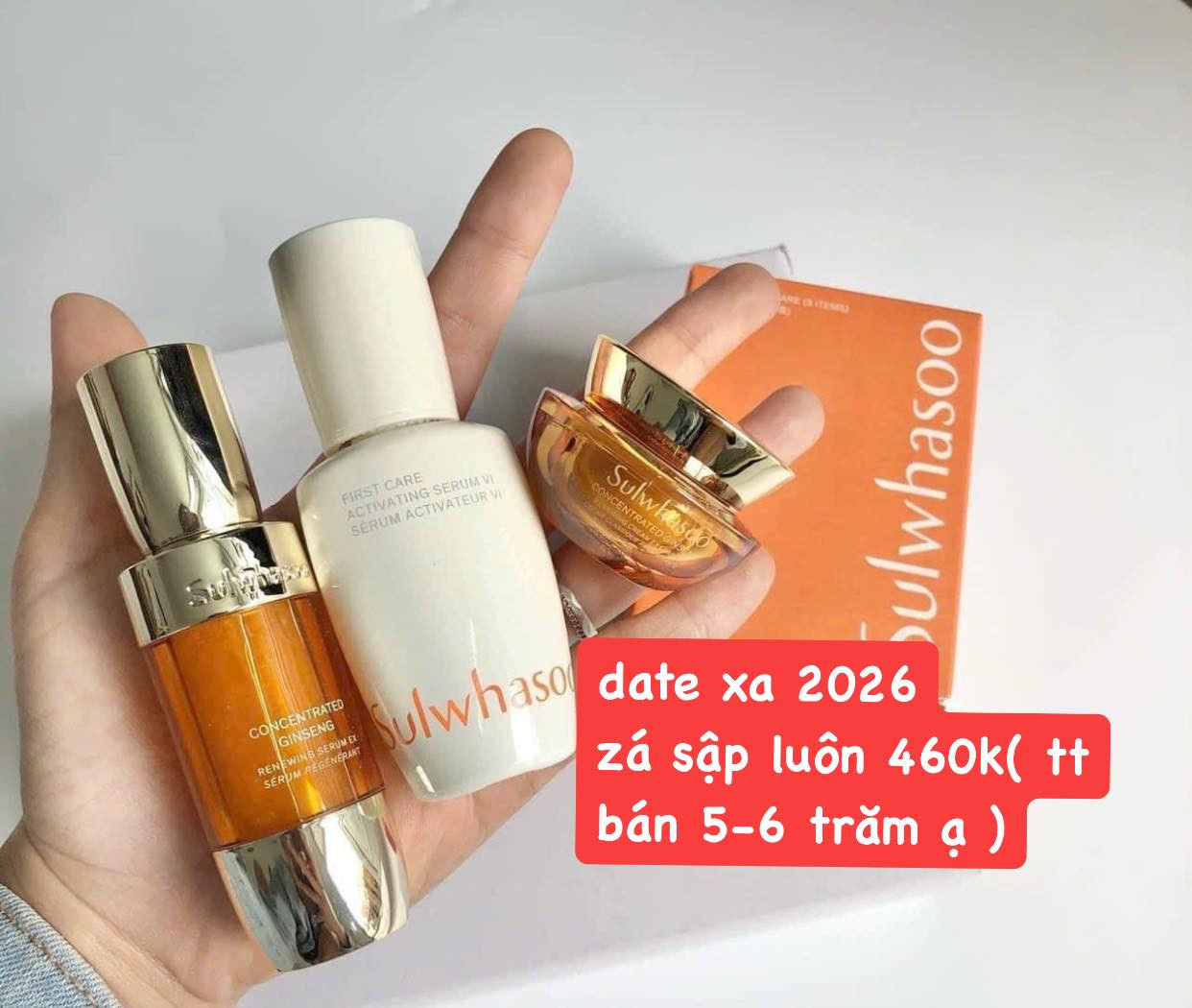Set nhân sâm Sulwhasoo Concentrated Ginseng mini — ảnh chính