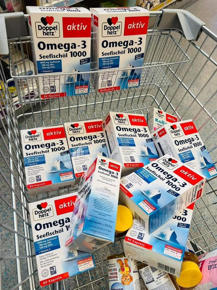 Viên Omega 3 Aktiv Doppel Herz 80 viên — ảnh chính