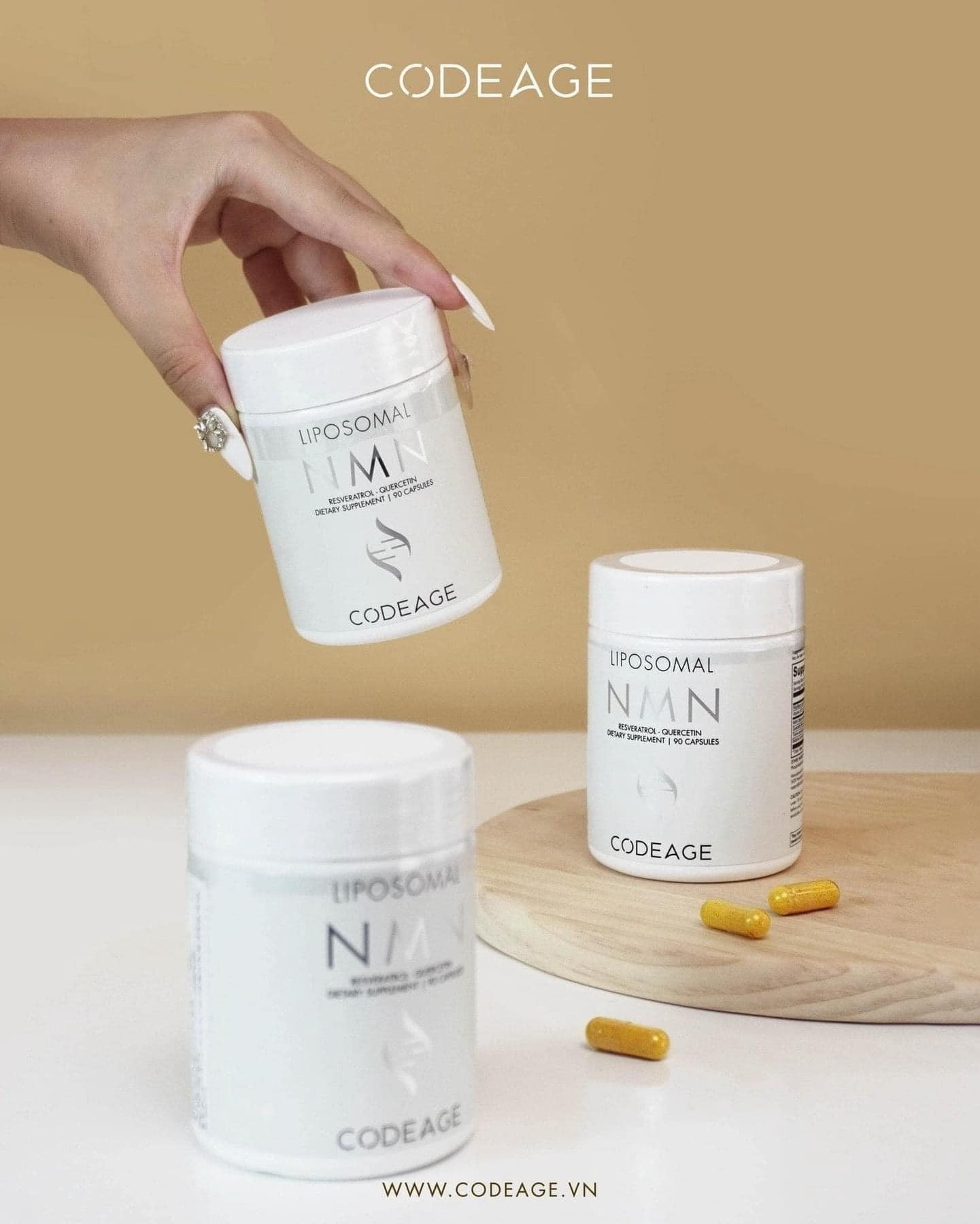 Viên uống Liposomal NMN hộp 90 viên — ảnh chính