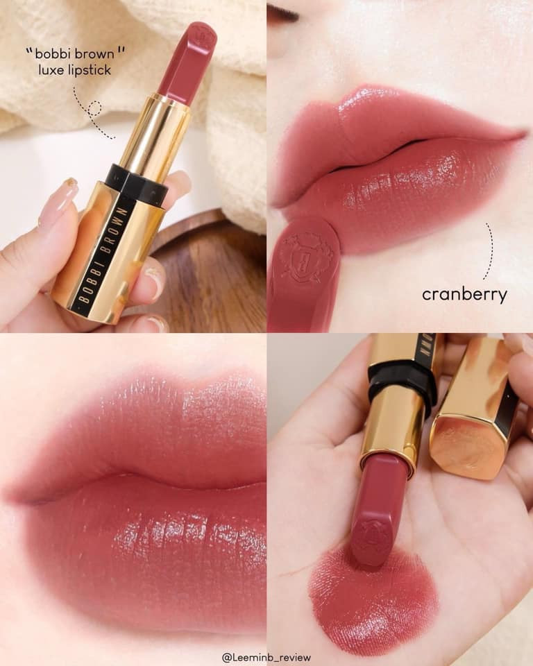 Son BobbiBrown Luxe Lipstick Cranberry — ảnh chính