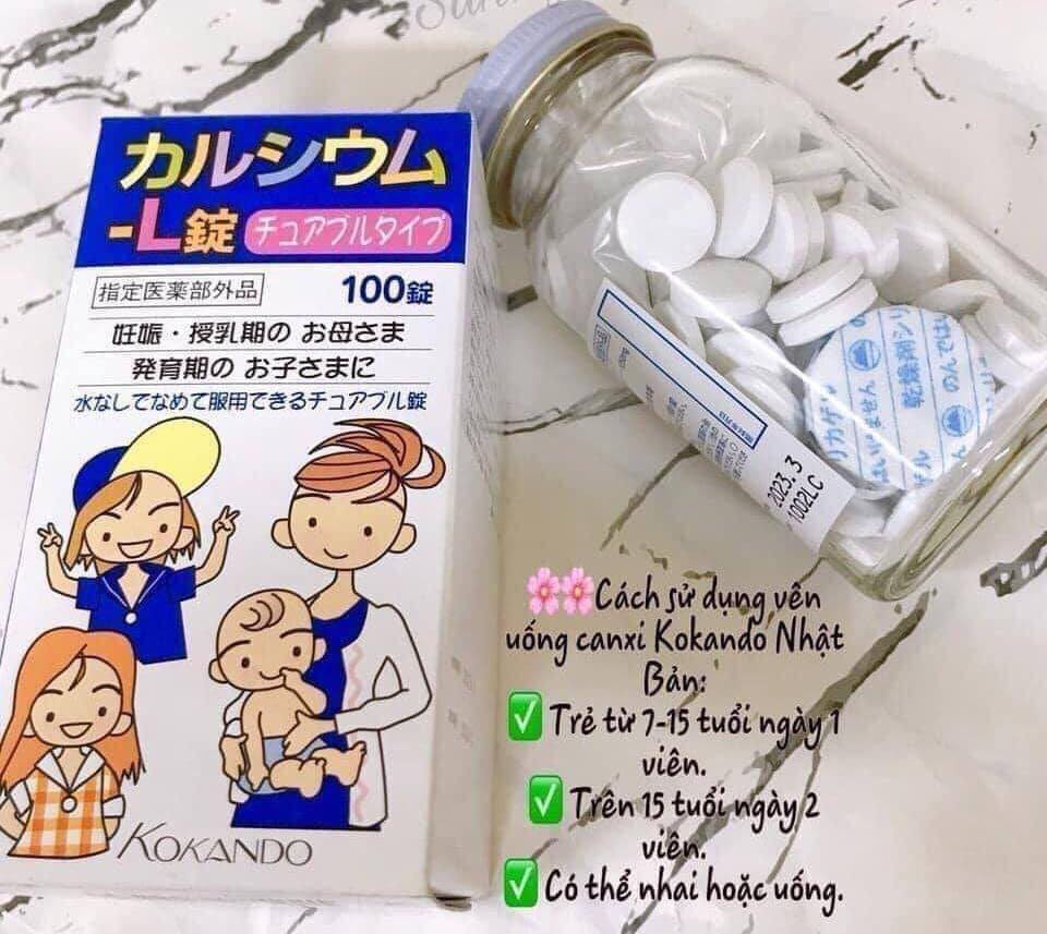 Viên uống bổ sung canxi Kokando — ảnh chính