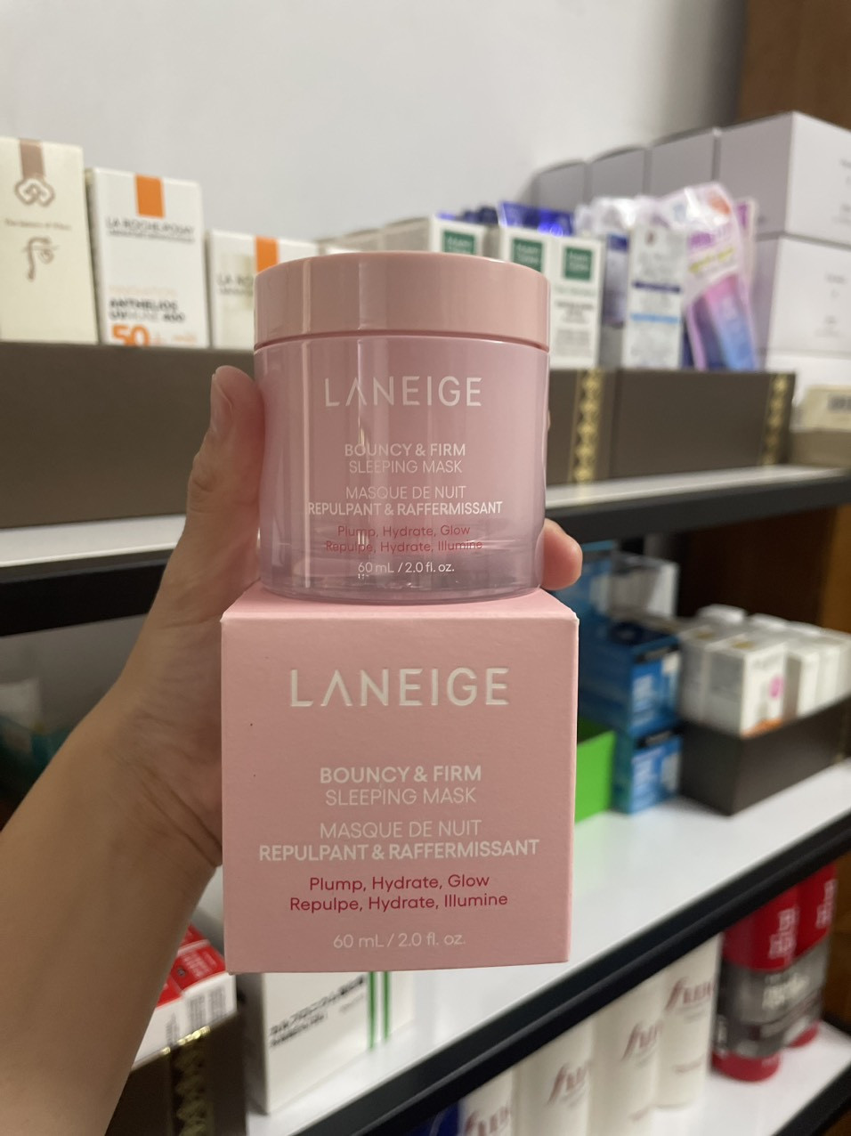 Mặt Nạ Ngủ Laneige Bouncy & Firm Sleeping Mask 60ml — ảnh chính