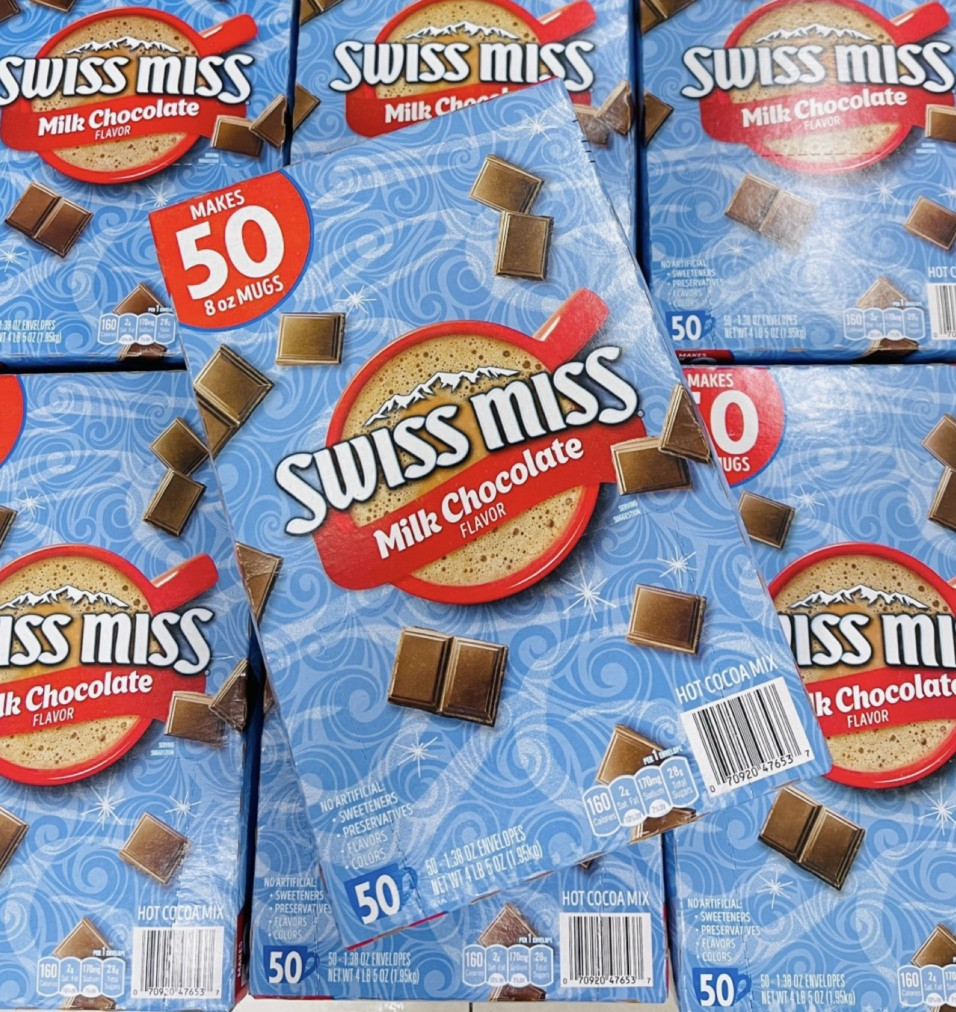 Bột ca cao Swiss Miss Mix Milk Chocolate 50 gói — ảnh chính