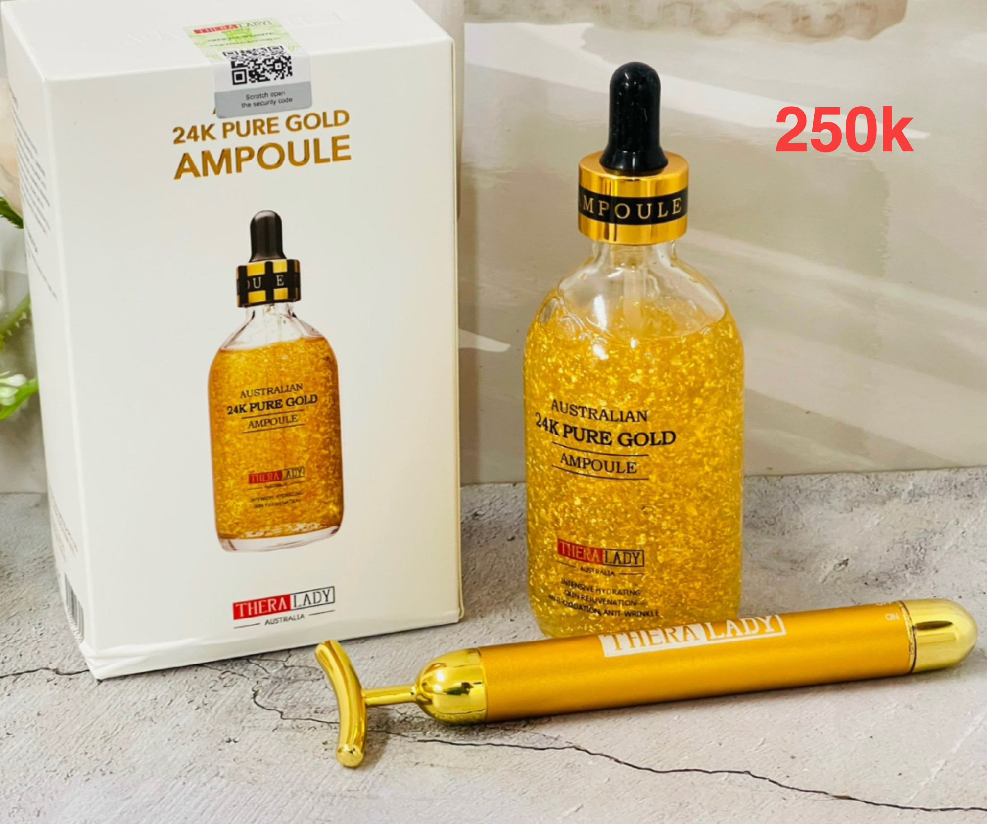Tinh chất vàng 24k Thera Lady 100ml — ảnh chính