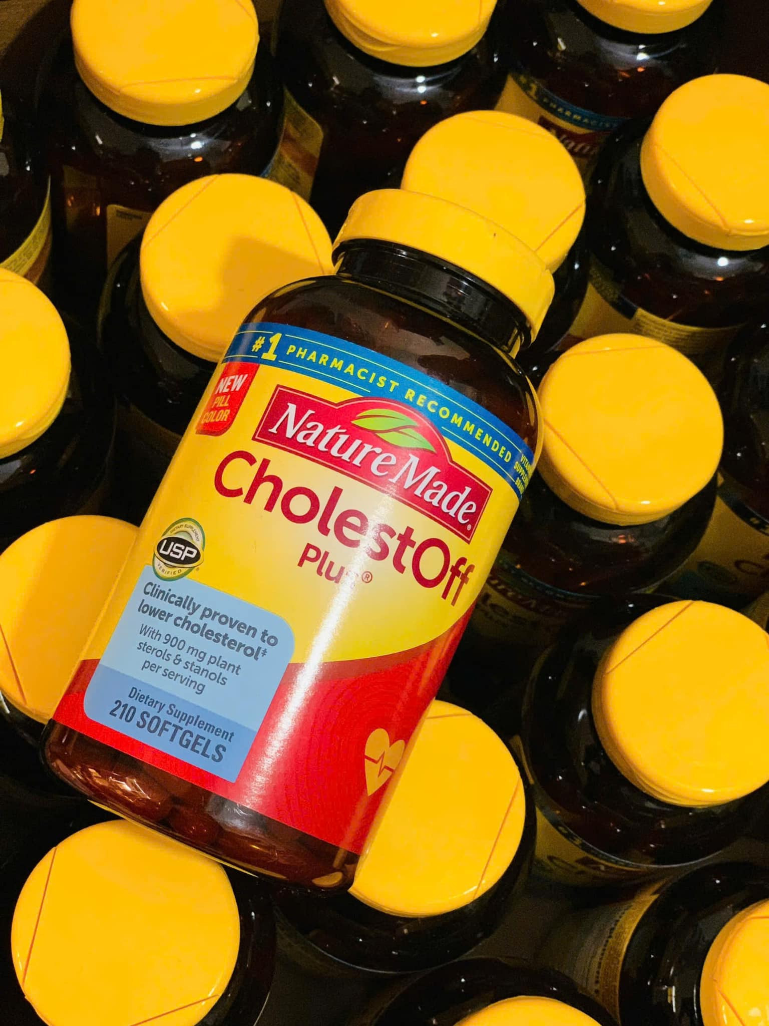 Viên uống giảm mỡ máu Nature Made Cholesoff
