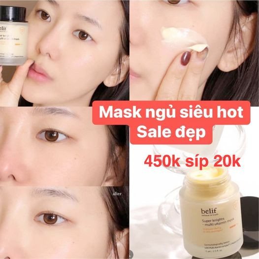 Mặt nạ ngủ Belif Super Kight Multi Vitamin 75ml — ảnh chính
