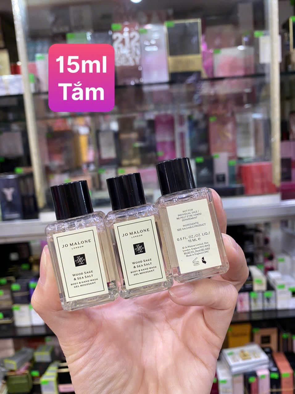 Sữa tắm hương nước hoa Jomalone 15ml — ảnh chính