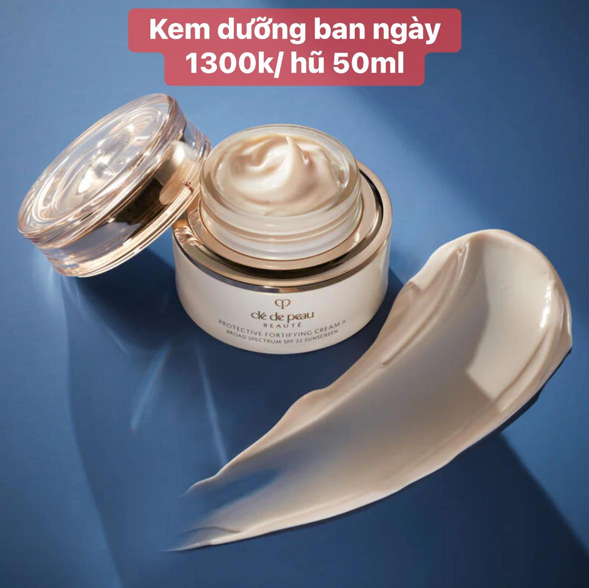 Kem Dưỡng Da Ban Ngày Clé de Peau Protective Fortifying Cream 12ml — ảnh chính