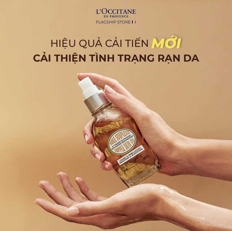 Dầu Dưỡng Thể Hạnh Nhân Almond Supple Skin Oil 100ml — ảnh chính