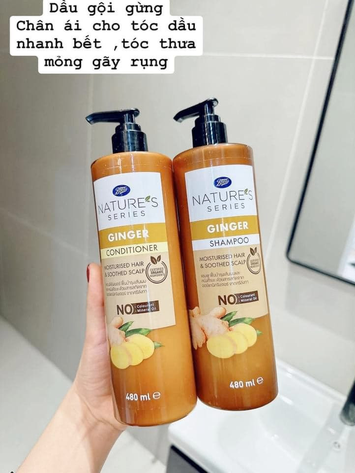 Bộ gội xả gừng — ảnh chính