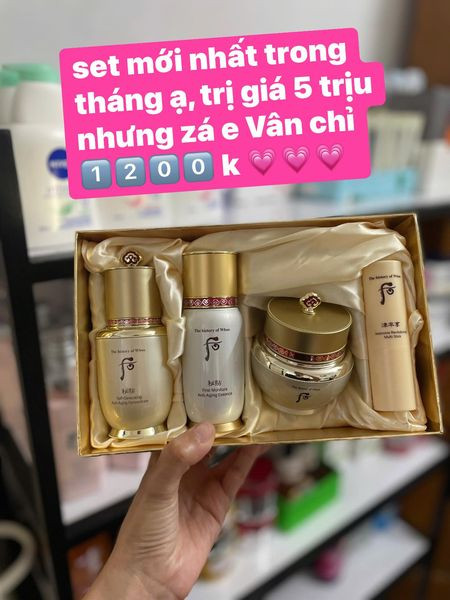 Bộ dưỡng da Whoo  — ảnh chính