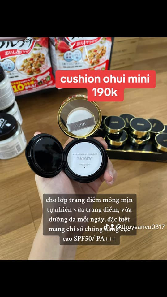 Phấn nước Ohui Ultimate Lifting Cushion SPF50+/PA+++ 6g