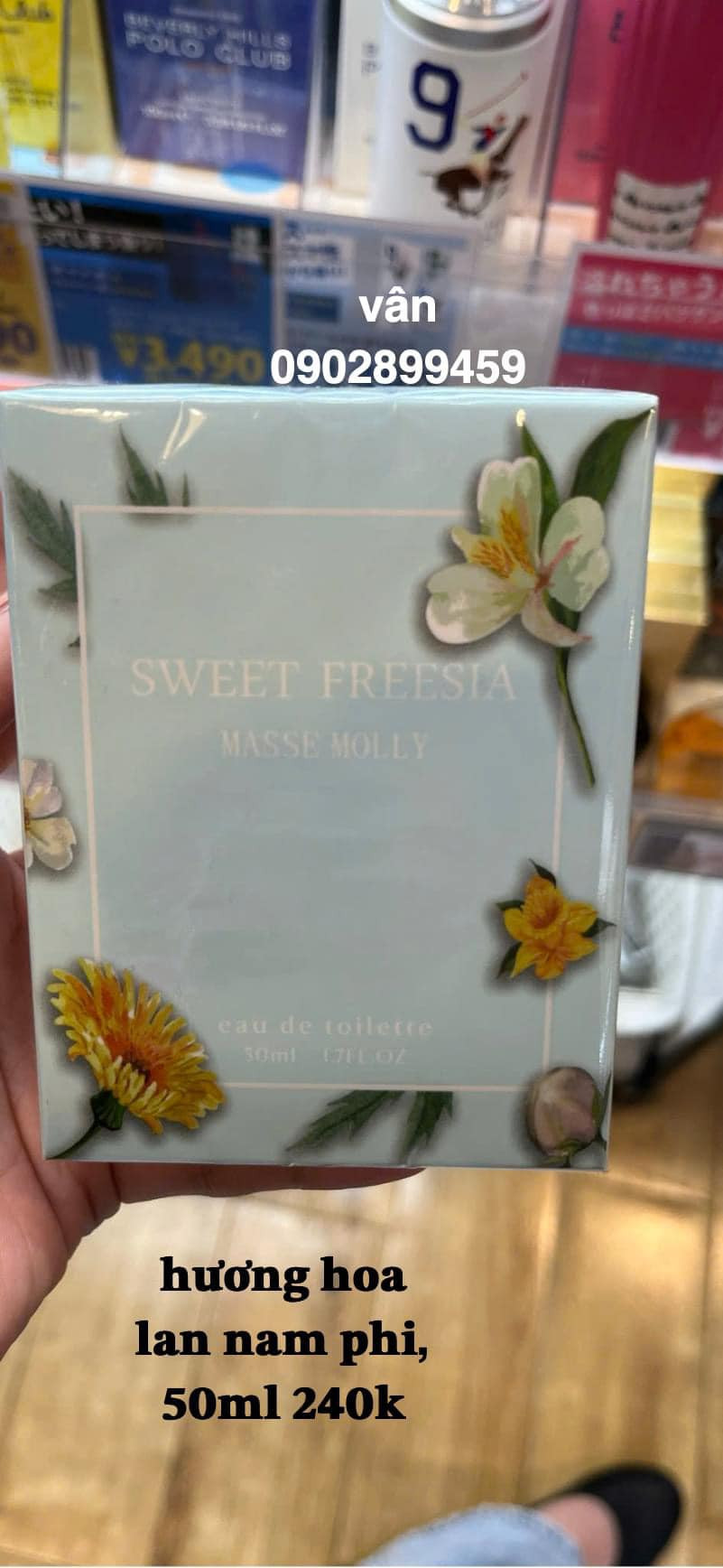 Nước hoa Masse Molly Sweet Fressia 50ml — ảnh chính