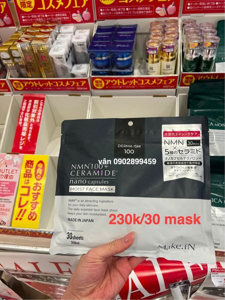 Mặt nạ tế bào gốc Derma ISM 30 miếng — ảnh chính