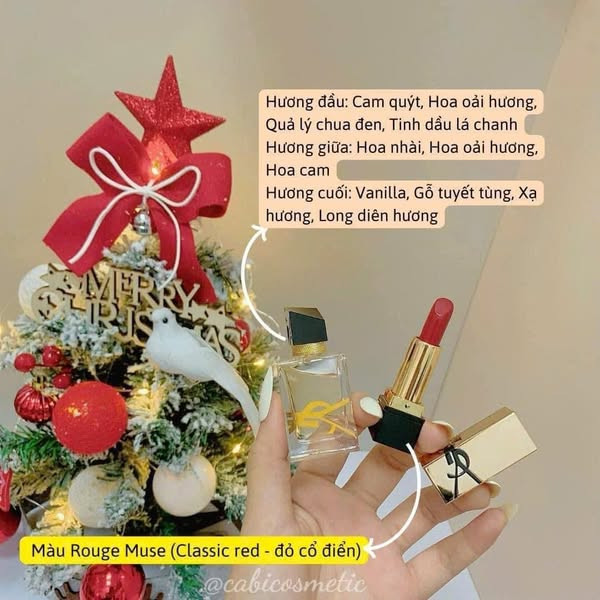 Bộ giftset nước hoa mini và son YSL — ảnh chính