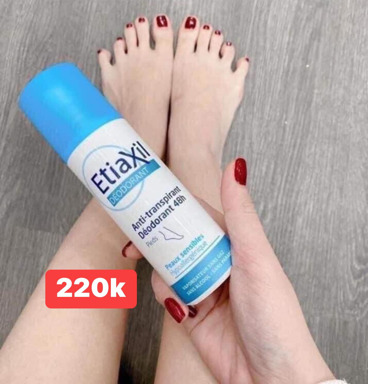 Xịt khử mùi chân Etiaxil — ảnh chính