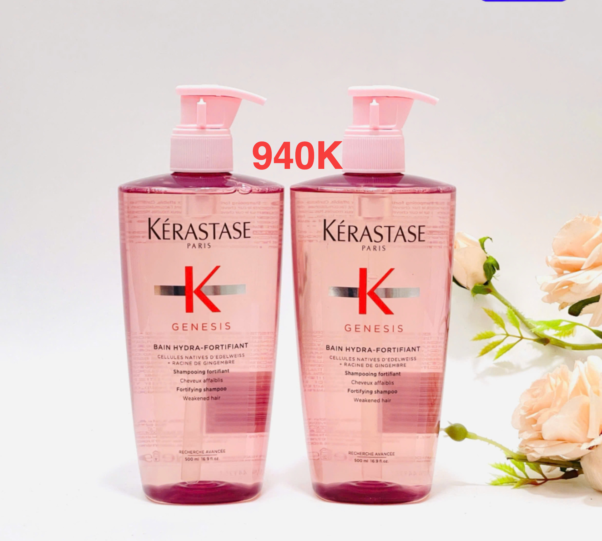 Dầu gội ngăn ngừa rụng tóc Kérastase Genesis Bain Hydra-Fortifiant 500ml — ảnh chính