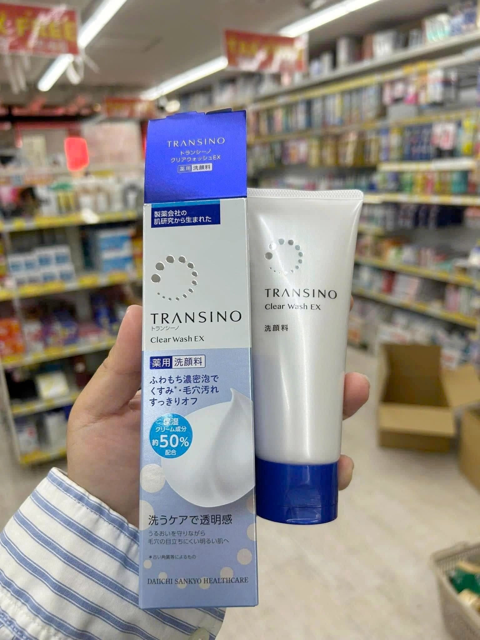 Sữa rửa mặt Transino Clear EX Wash — ảnh chính