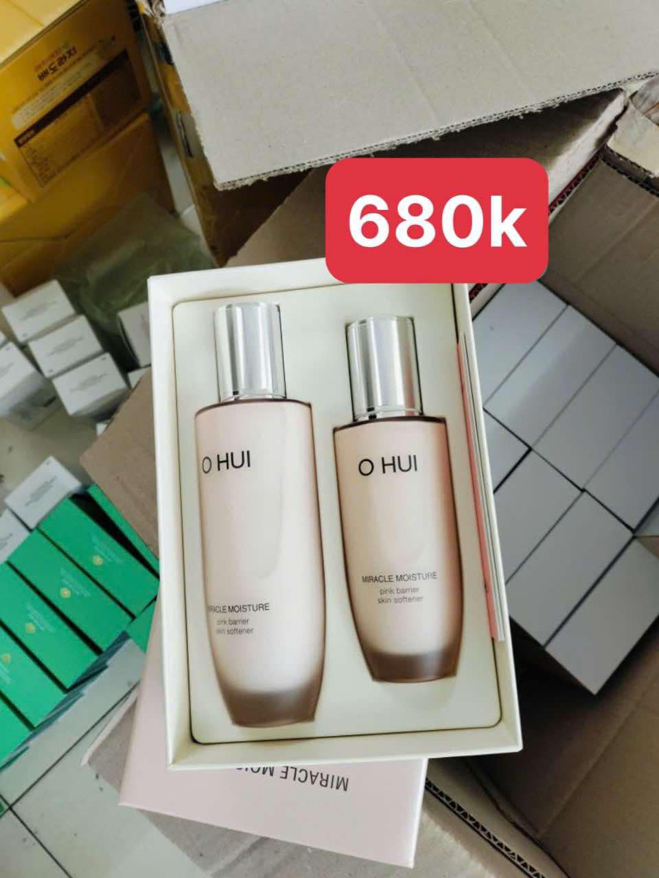 Bộ Nước hoa hồng Ohui Miracle Moisture Skin Softener Fresh — ảnh chính